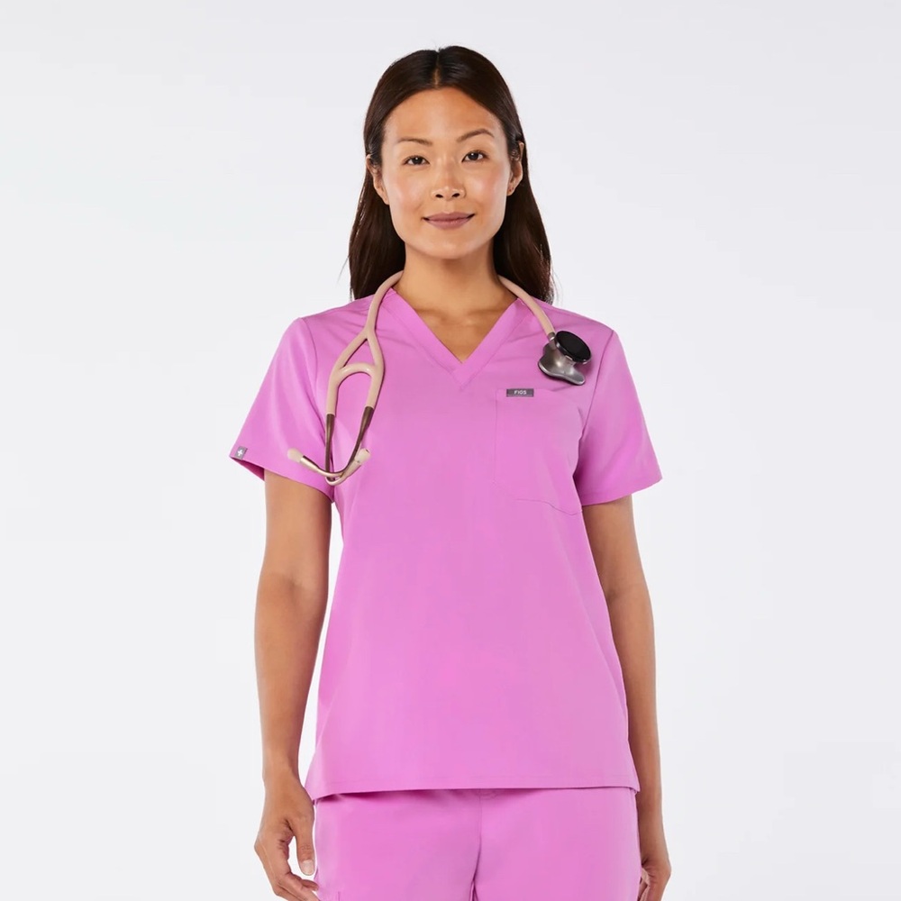 Figs SET Catarina one pocket scrub top XXSP/ Isabel wide leg bottoms XXSP